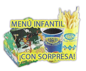 Menu Infantil